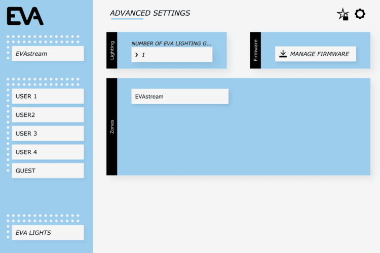 App – Advanced settings App – Advanced settings