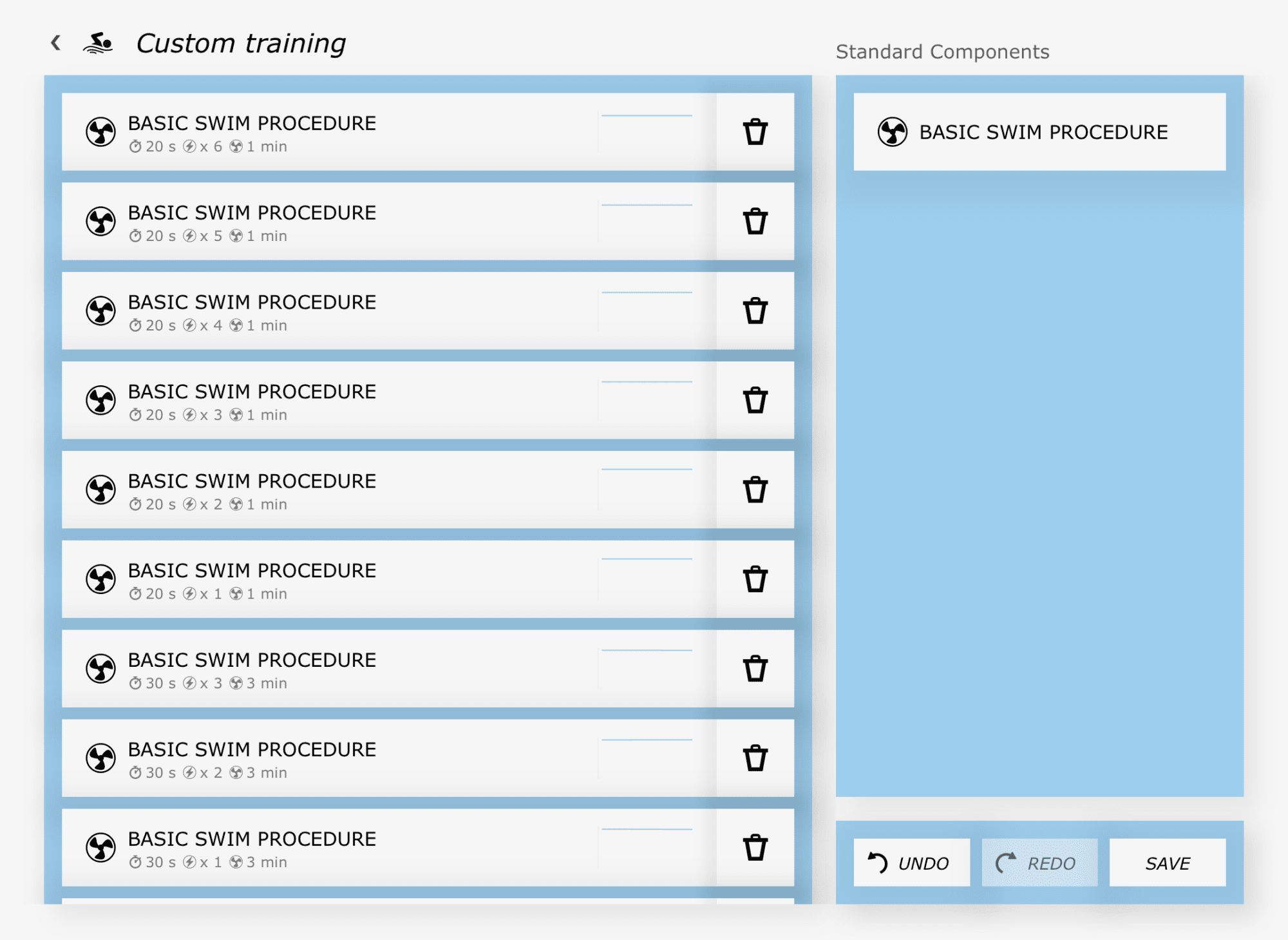 Eigen training – Interval Eigen training – Interval