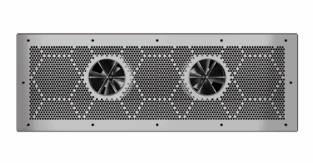 EVAstream_double turbine_frontplate+turbine_core cover inox gloss EVAstream_double turbine_frontplate+turbine_core cover inox gloss