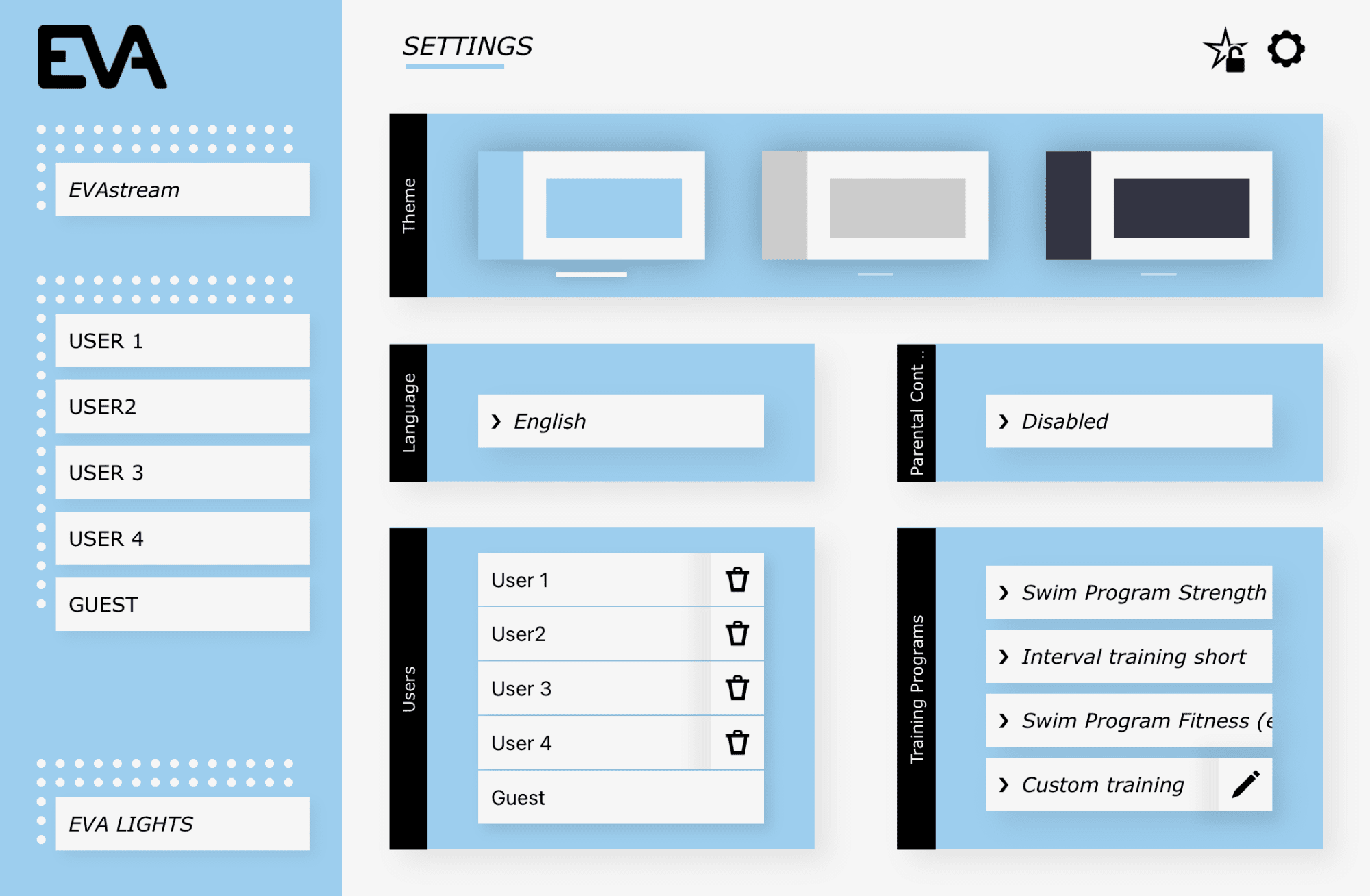 App – Settings App – Settings