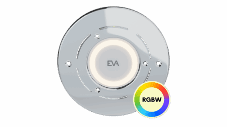 EVAsubaqua A25_light module white_warm white + core cover inox gloss_rgbw_01 EVAsubaqua A25_light module white_warm white + core cover inox gloss_rgbw_01
