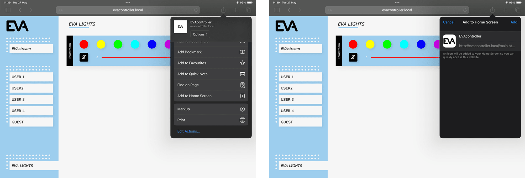 App – Home screen – iOS App – Home screen – iOS