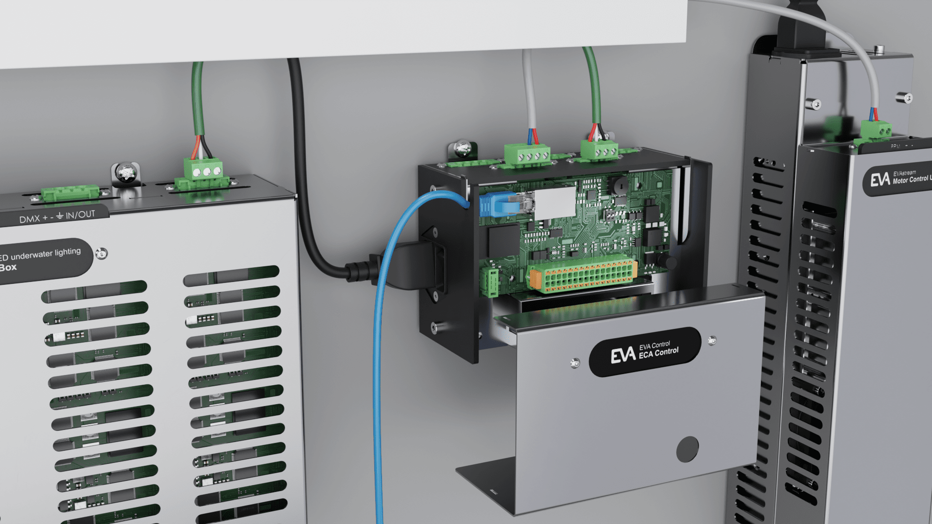 EVAstream mounitng – connect UTP EVAstream mounitng – connect UTP