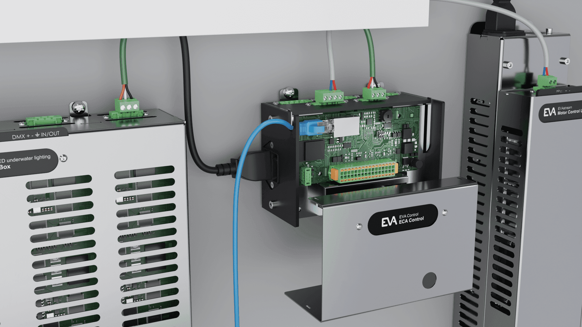 EVAstream mounitng – connect UTP EVAstream mounitng – connect UTP