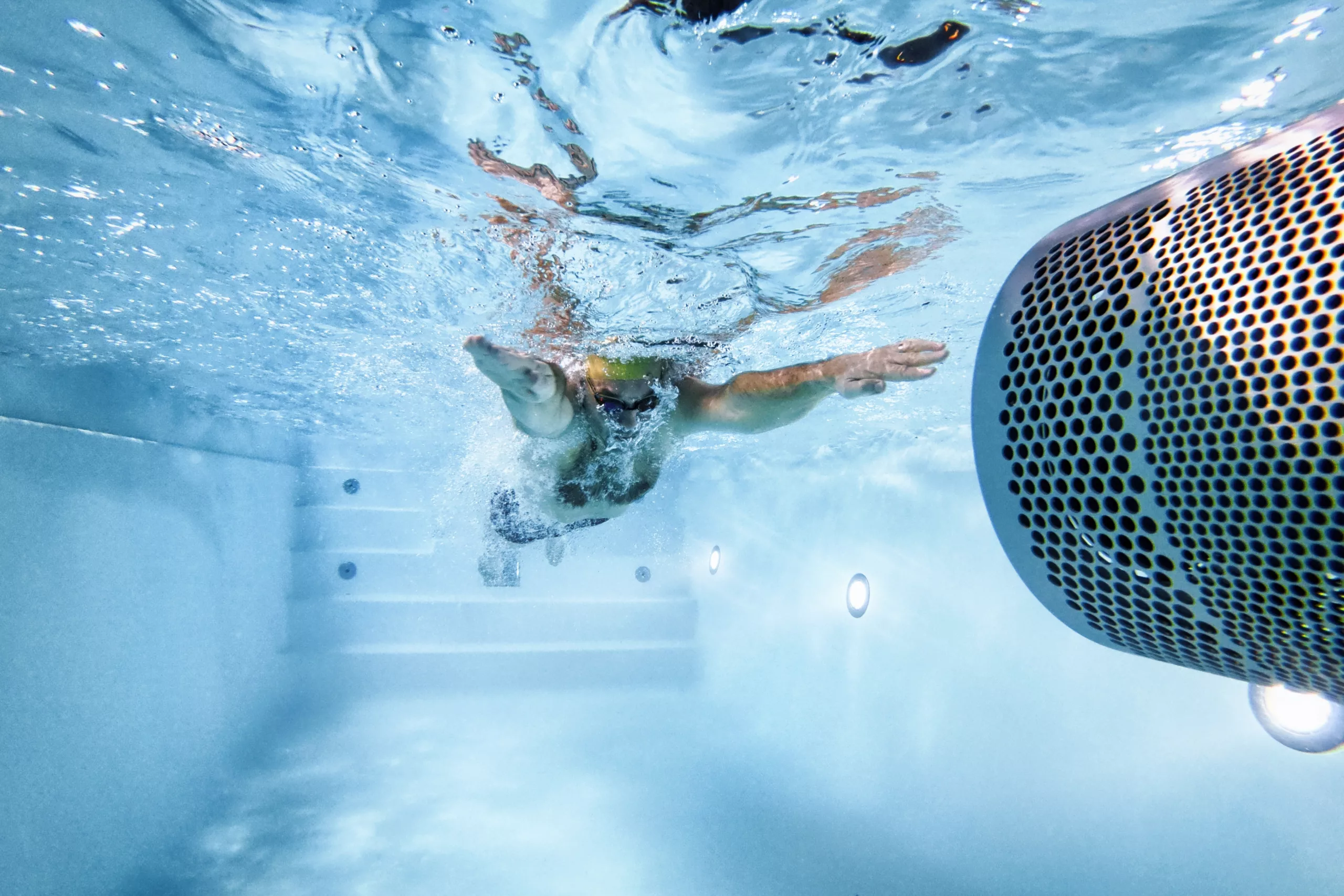 Thuis zwemmen bevordert uw coördinatie
